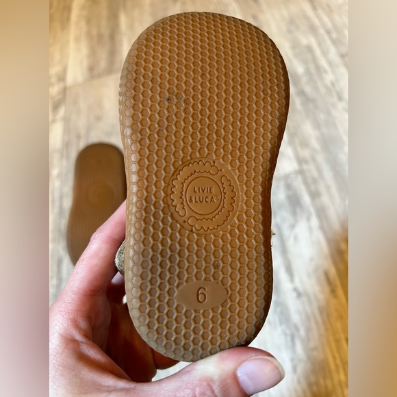 Livie & Luca Gemma Gold Sparkle Mary Janes - Picture 5 of 10